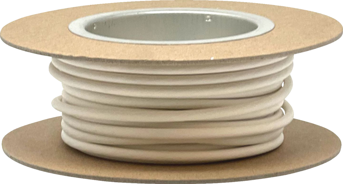 NAMZ 25' GXL Wire Spool - 10 Gauge - White NGWR-910