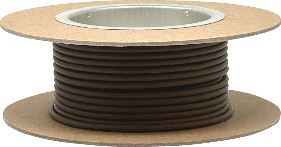 NAMZ 25' GXL Wire Spool - 12 Gauge - Brown NGWR-112