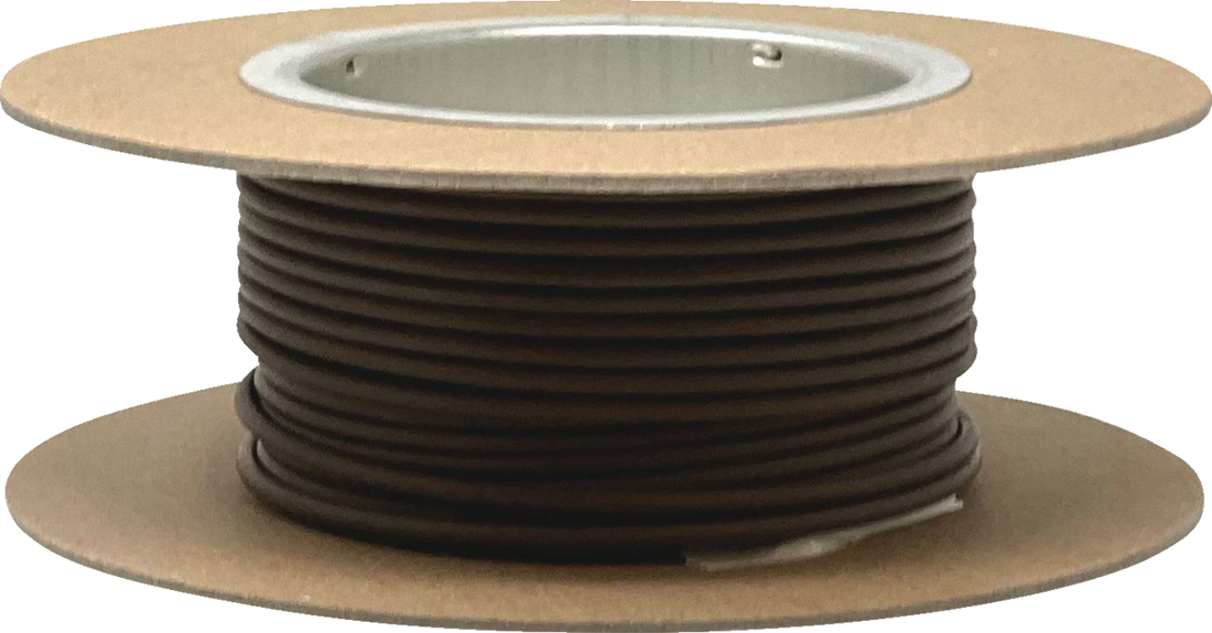 NAMZ 25' GXL Wire Spool - 14 Gauge - Brown NGWR-114