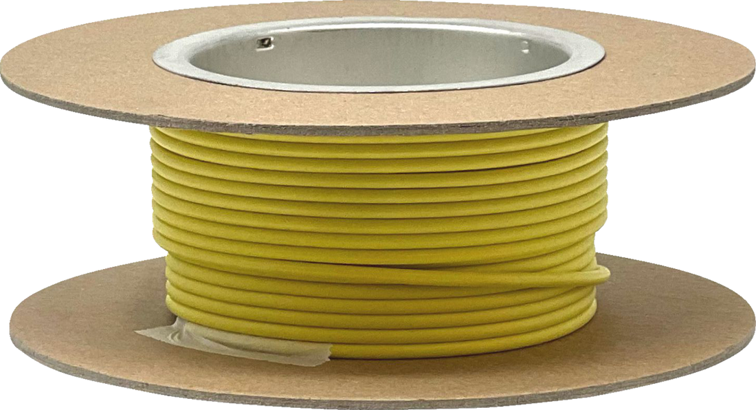 NAMZ 25' GXL Wire Spool - 14 Gauge - Yellow NGWR-414
