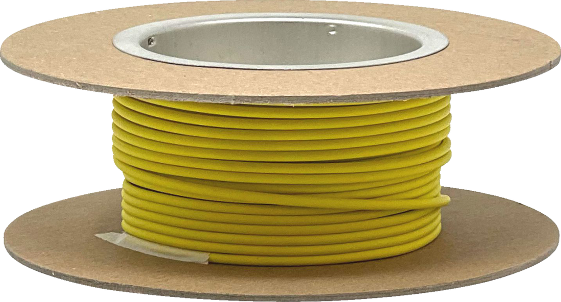 NAMZ 25' GXL Wire Spool - 16 Gauge - Yellow NGWR-416