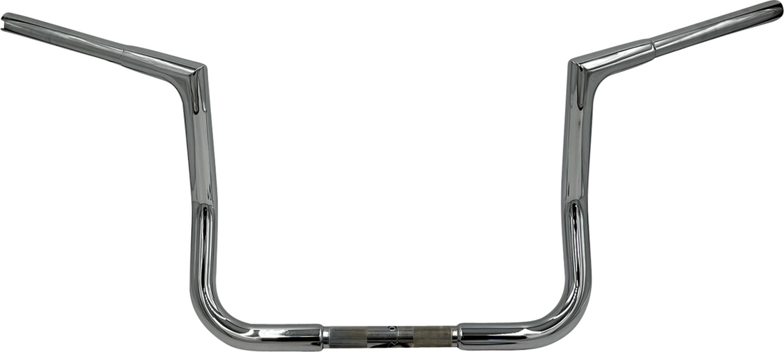 FAT BAGGERS INC. 1-1/4" EZ Install Flat Top Handlebar - 12" - Chrome 745012