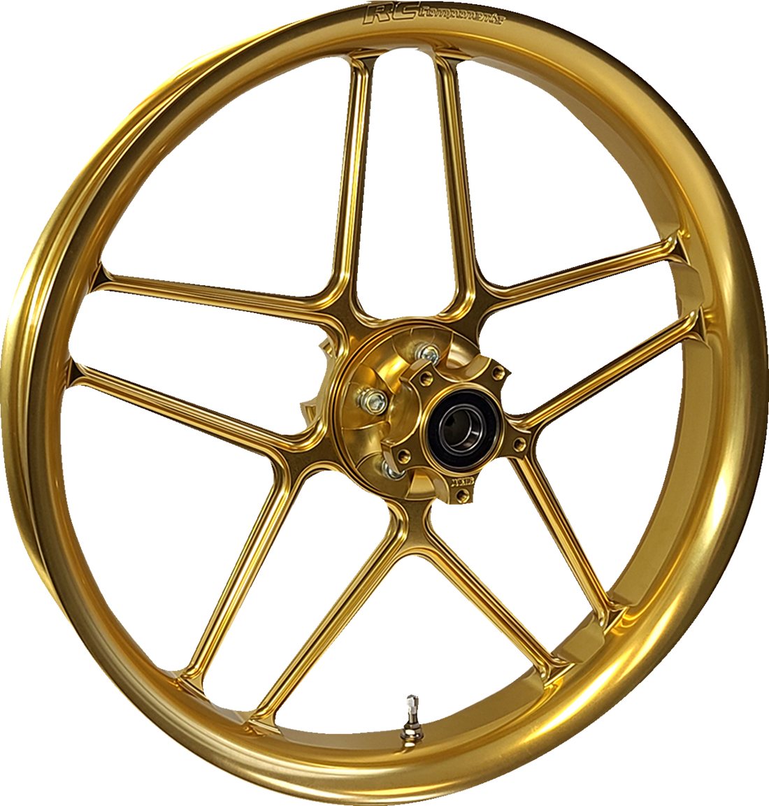RC COMPONENTS Wheel - Laguna - Front - Dual Disc/with ABS - Gold - 19x3 930-140G-FA
