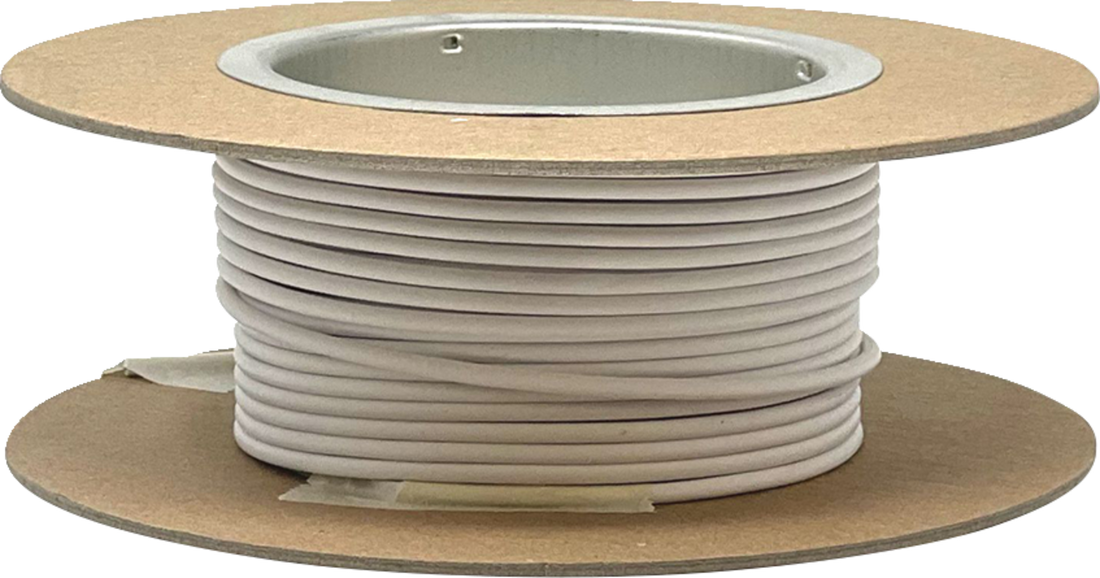 NAMZ 25' GXL Wire Spool - 16 Gauge - White NGWR-916