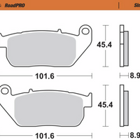 MOTO-MASTER Brake Pads 410401-PU