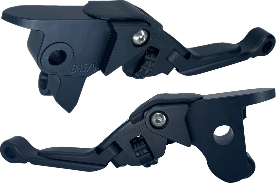 PSR Anthem Pro Adjustable Lever Set for Harley Models - Black 12-03654-22