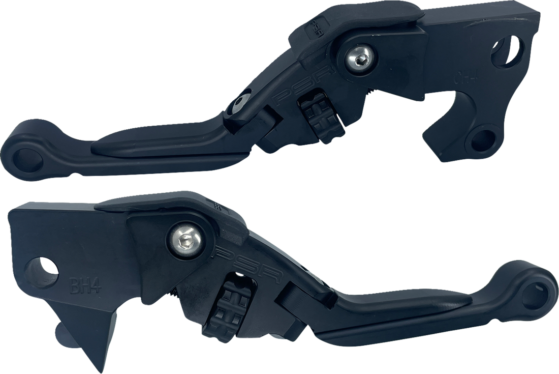 PSR Anthem Pro Adjustable Lever Set for Harley Models - Black 12-03653-22