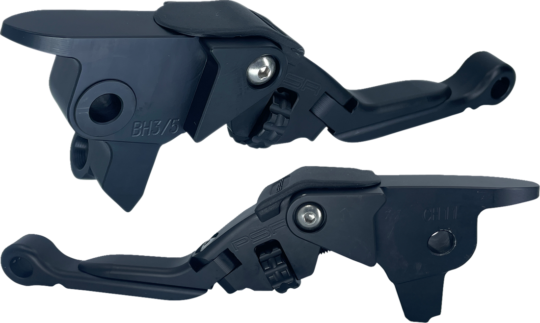 PSR Anthem Pro Adjustable Lever Set for Harley Models - Black 12-03661-22