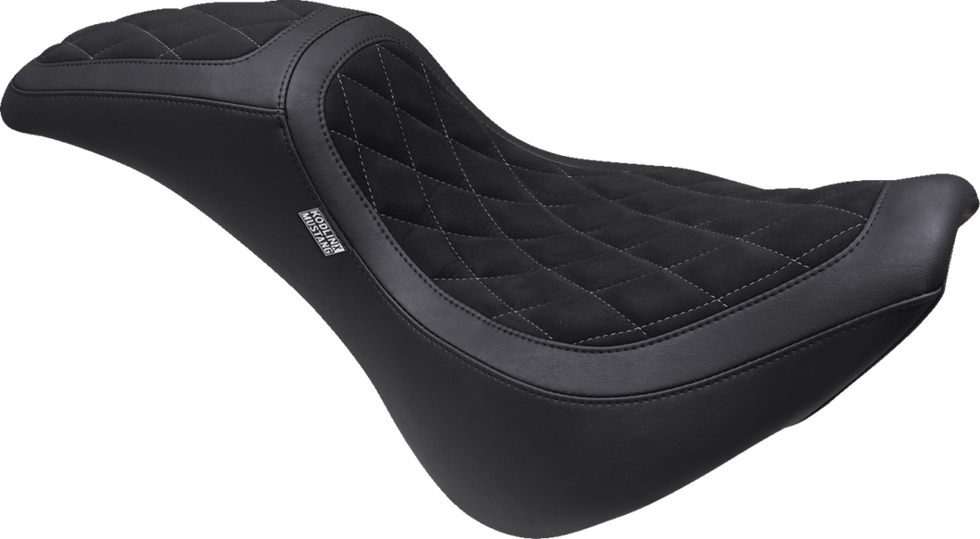 MUSTANG Signature Series Fastback™ - Vinyl/Alcantara® - Diamond Stitch w/ Gun Metal Thread - FX '18-'24 76321GM