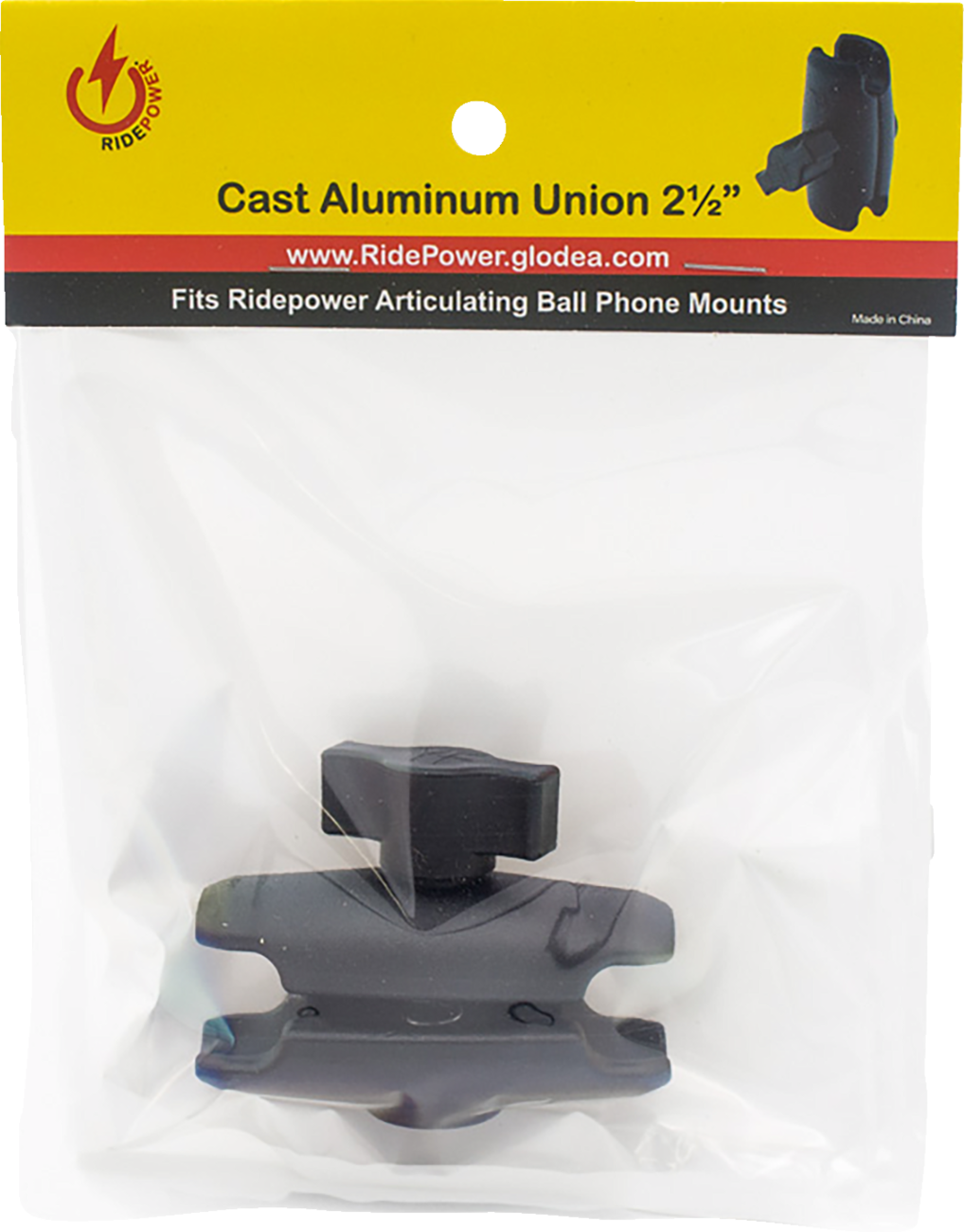 RIDEPOWER RidePower Ball Mount - Aluminum - 2-1/4" RPALUNION