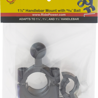 RIDEPOWER Ball Mount Adapter Mount - Handlebar Mount - 1-1/2" RPHANDLEBARAD15