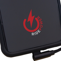 RIDEPOWER 90° Male USB to 90° Male USB-C Cable - Phone - Charger - 18" - Black RP90DGUSBUSBC18