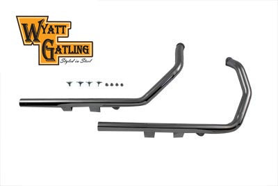 30-0080 - Wyatt Gatling Exhaust Drag Pipe Set Straight Cut Ends by Wyatt Gatling