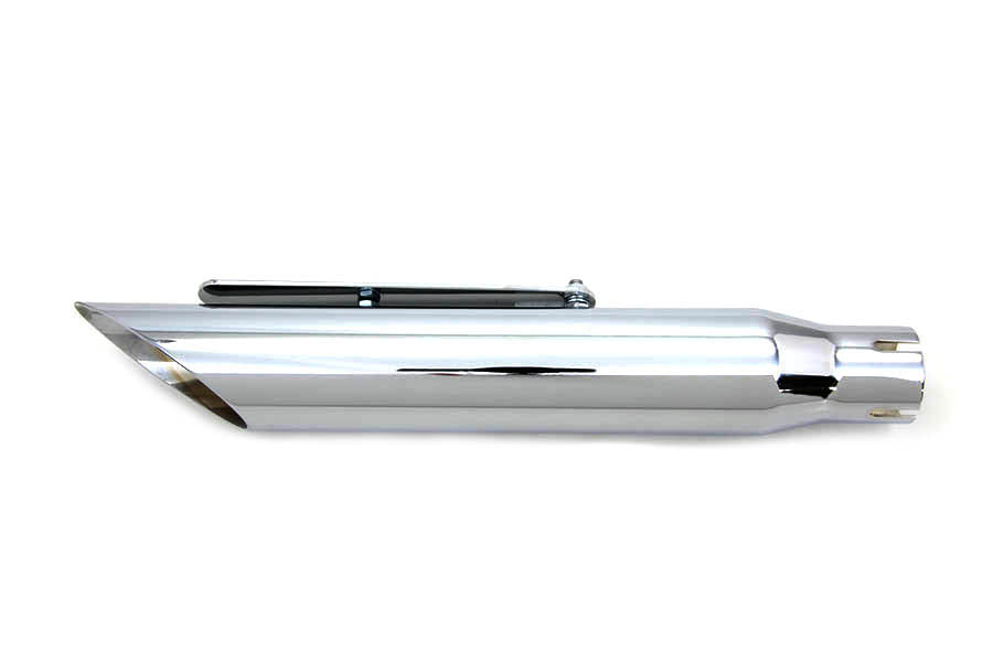 30-0147 - Baloney Slice Slip on Muffler by V-Twin