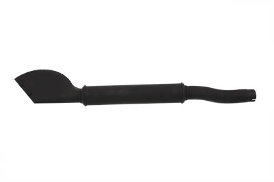 30-0182 - 45 inch WL Bat Tail Muffler Black by Wyatt Gatling