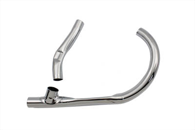 30-0188 - Chrome Exhaust Header Set by V-Twin