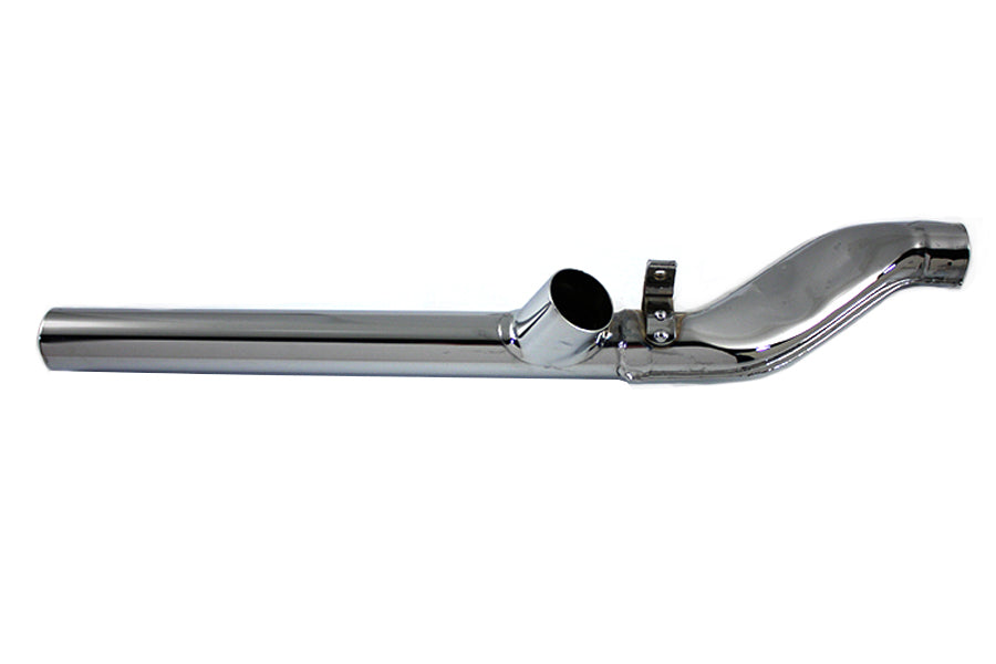 30-0194 - Flat Header and Y Exhaust Connector Combo Chrome by Wyatt Gatling