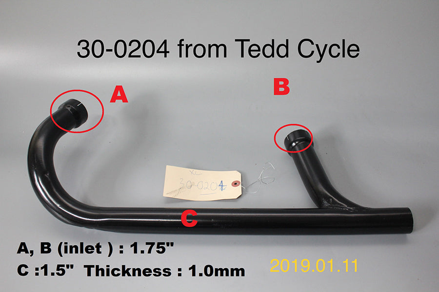 30-0204 - Replica Crossover Heat Shield by V-Twin