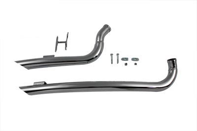 30-0295 - Exhaust Drag Pipe Set Curved by Wyatt Gatling