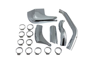 30-0350 - Exhaust Pipe Heat Shield Set by V-Twin