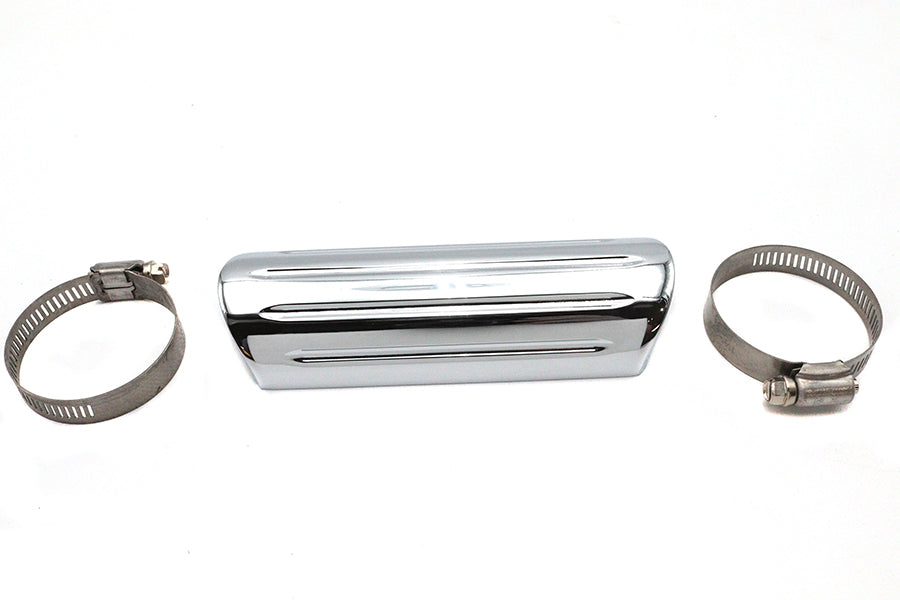 30-0362 - Exhaust Heat Shield Grooved Style by V-Twin