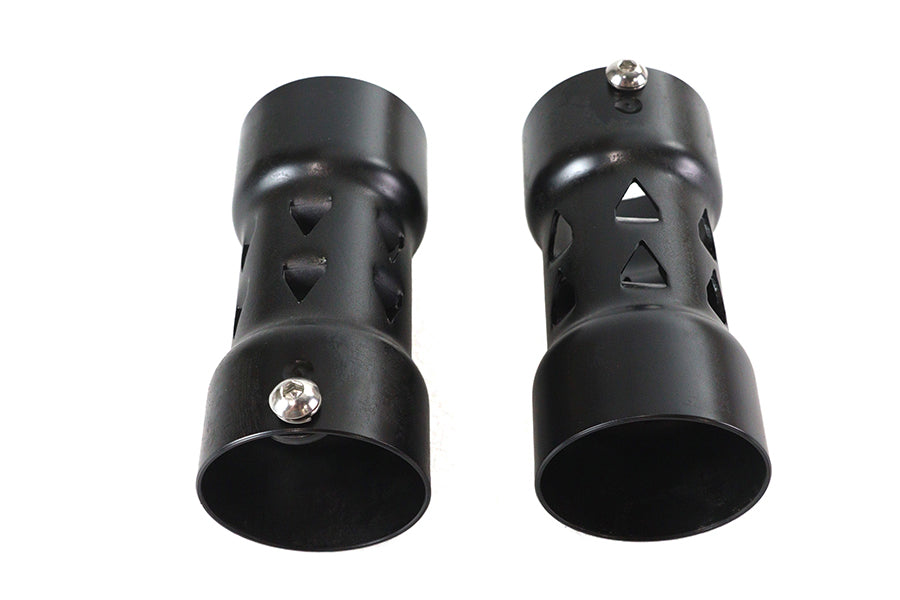 30-0372 - V-Slot Type Steel 2-1/4  Pipe Baffle Set by Wyatt Gatling