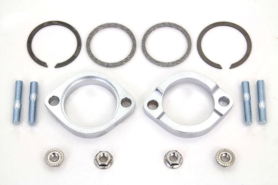 30-0420 - Exhaust Port Flange Kit by V-Twin