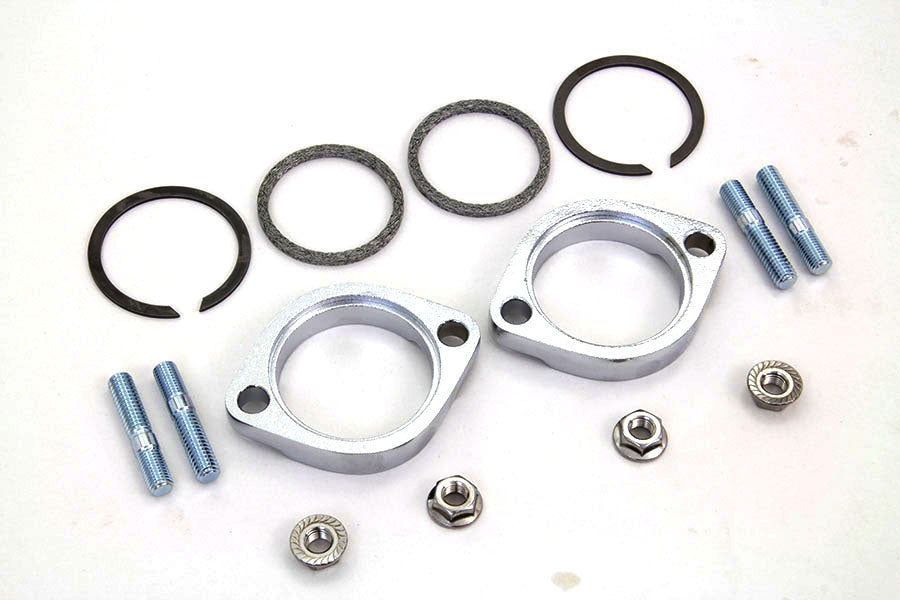 30-0420 - Exhaust Port Flange Kit by V-Twin