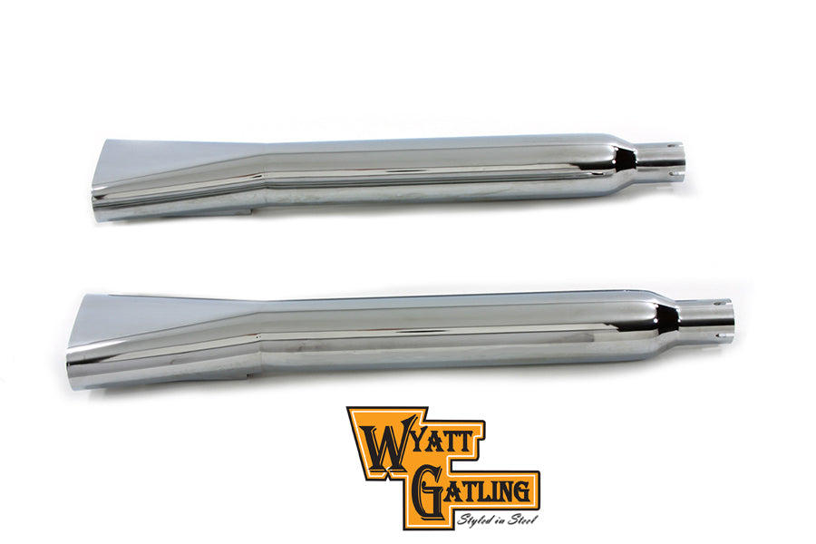 30-0422 - Wyatt Gatling Wide Oval Muffler Set by Wyatt Gatling