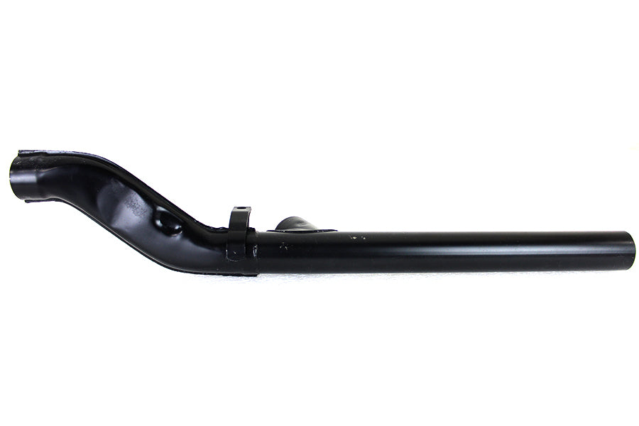30-0573 - Flat Header and Y Exhaust Connector Combo Black by V-Twin