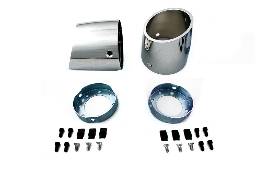 30-0605 - Slash Style Tips for 4  Mufflers by Wyatt Gatling