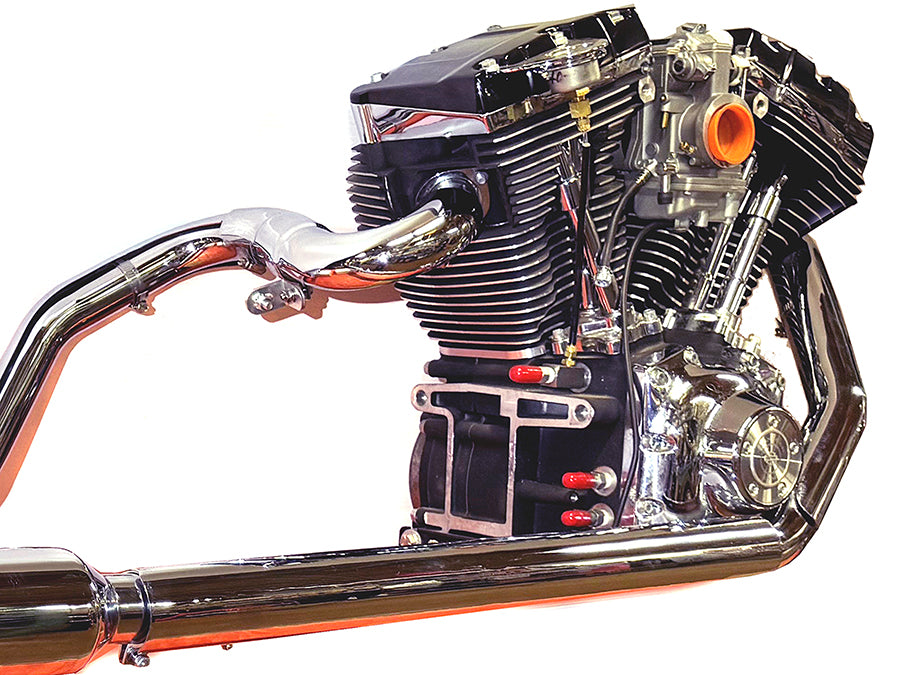 30-0608 - Cross Over Exhaust Header System by V-Twin