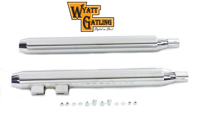30-0610 - Wyatt Gatling 28-5/8 inch Bullet Muffler Set by V-Twin
