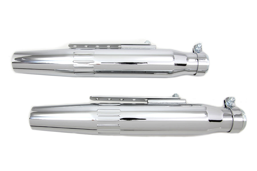 30-0642 - Wyatt Gatling Tapered Muffler Set by V-Twin
