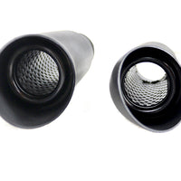 Black Mini Exhaust Tip Set