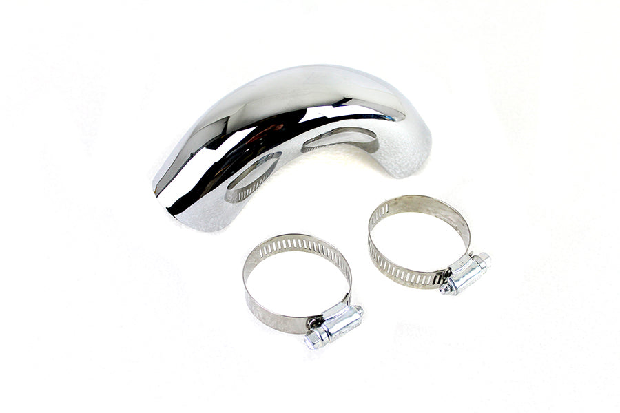 30-0675 - Chrome Rear Heat Shield by V-Twin