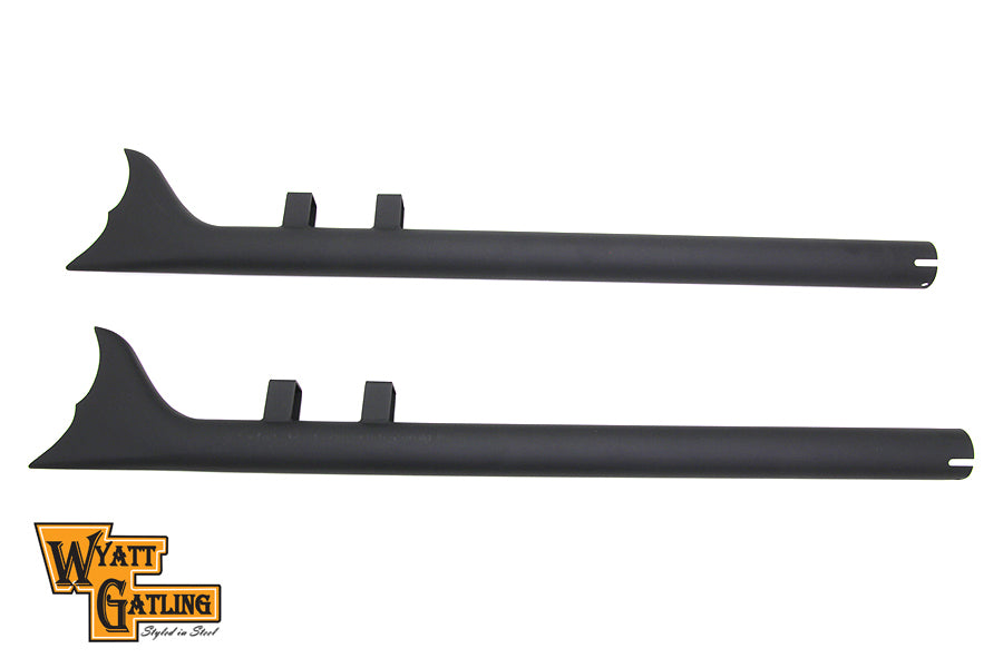 30-0783 - Wyatt Gatling 32  Scalloped Fishtail Set Black by Wyatt Gatling