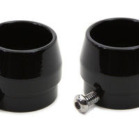 30-0800 - Gloss Black Tips for 1-3/4 Straight Pipe Exhausts by V-Twin
