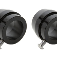 30-0800 - Gloss Black Tips for 1-3/4 Straight Pipe Exhausts by V-Twin