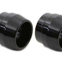 30-0800 - Gloss Black Tips for 1-3/4 Straight Pipe Exhausts by V-Twin