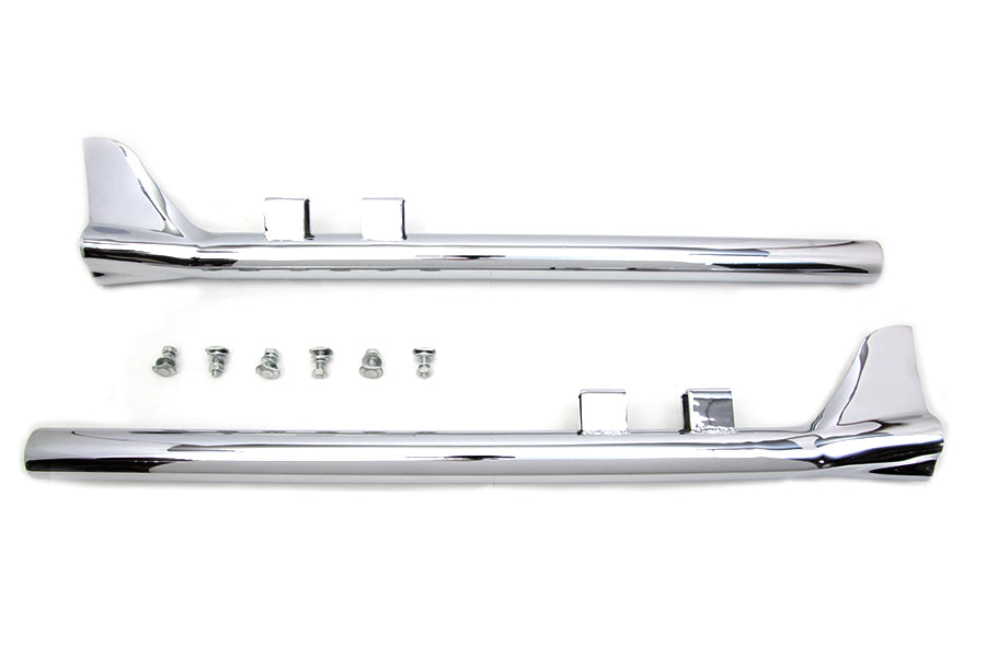 30-0805 - 33  Bronx Straight Tail Set Chrome by V-Twin