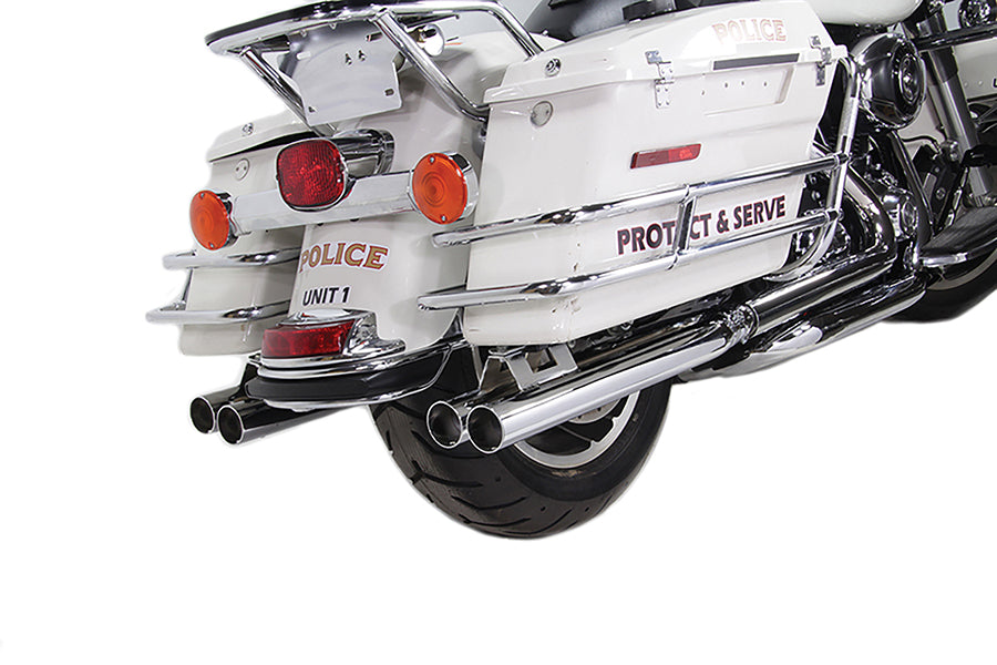 30-0847 - 2-1/8  Double Barrel Muffler Set by V-Twin