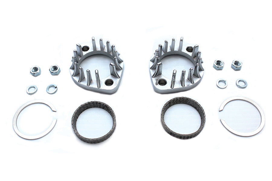 30-0857 - Finned Exhaust Port Flange Kit by Wyatt Gatling