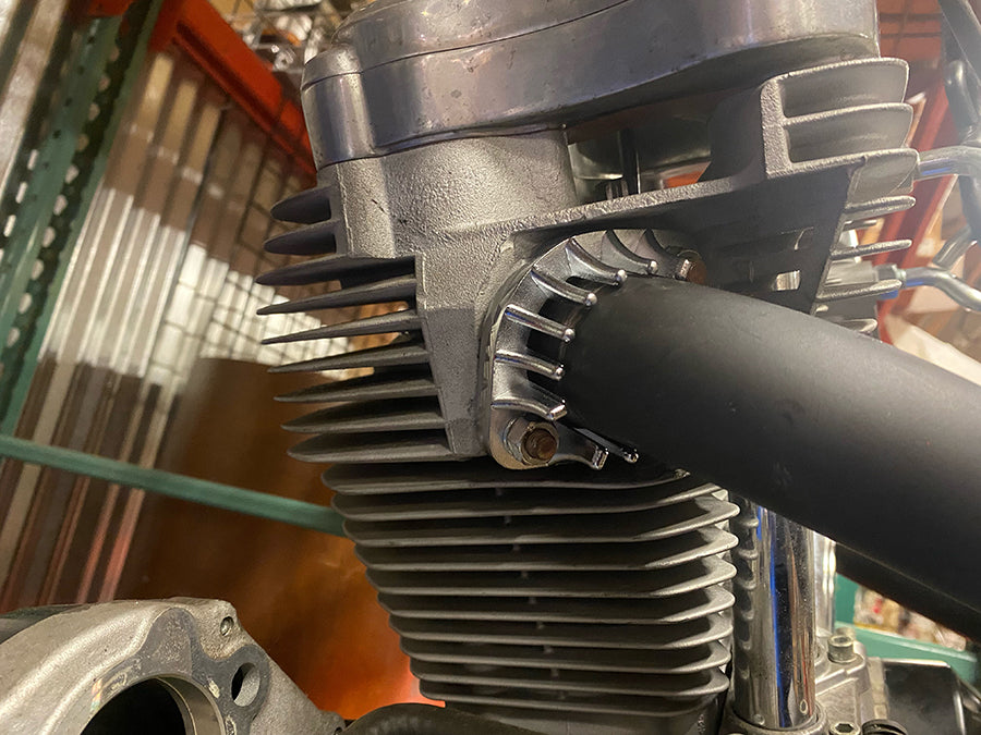 30-0857 - Finned Exhaust Port Flange Kit by Wyatt Gatling