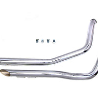 30-0886 - Drag Pipe Set Chrome by Paughco