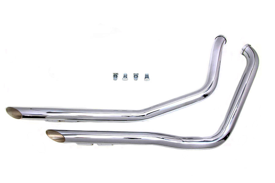 30-0886 - Drag Pipe Set Chrome by Paughco