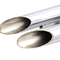 30-0886 - Drag Pipe Set Chrome by Paughco