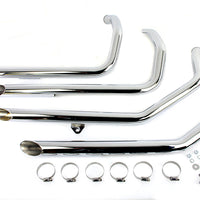 30-1144 - MCM Illusion Drag Pipe Set Chrome by MCM