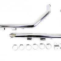 30-1145 - MCM Illusion Drag Pipe Set Chrome by MCM