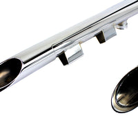 30-1146 - MCM Illusion Drag Pipe Set Chrome by MCM